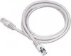 PATCH CORD FTP GEMBIRD Cat6, cupru-aluminiu, 2 m, gri, AWG26, ecranat &quot;PP6-2M&quot; (timbru verde 0.08 lei)