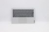 Carcasa superioara cu tastatura palmrest Laptop, Lenovo, IdeaPad S540-13ARE Type 82DL, 5CB1B24731, AM1YY000100, ET1GW000100, iluminata, argintie, layo