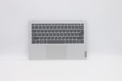 Carcasa superioara cu tastatura palmrest Laptop, Lenovo, IdeaPad S540-13API Type 81XC, 5CB1B24731, AM1YY000100, ET1GW000100, iluminata, argintie, layo foto