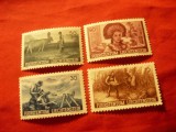 Serie mica Liechtenstein 1941 , 4 val , o val fara guma (10), Nestampilat