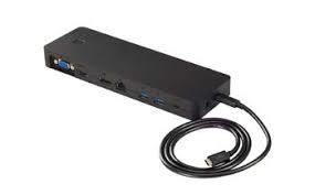 DOCKING Station FUJITSU Fujitsu, conectare PC prin andocare la NB, USB 3.1 x 4, porturi video Display Port x 1, DVI x 1, VGA x 1, RJ-45, NB nu, negru, foto