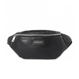 Guess, Scala, Piele sintetică, Borsetă din textil, HMESCAP1230, Negru, 21,3 x 15 x 7,5 cm, Pentru bărbați