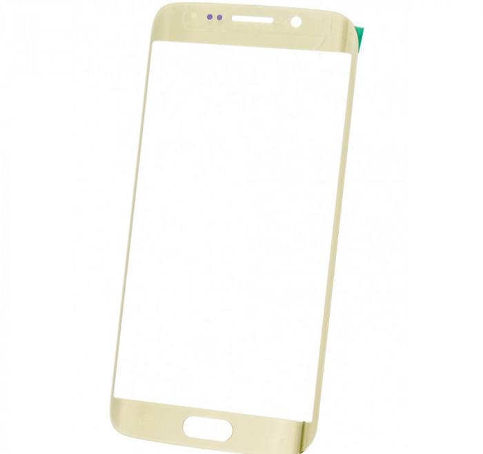Geam Samsung Galaxy S6 Edge G925, Gold