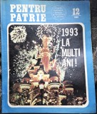 Cumpara ieftin RVS1 - Revista - Pentru Patrie - An.1992 - Nr. 12