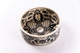 Lavoar Pentru Baie Rami Negru Cu Alb 35 x 35 x 13 cm