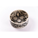 Lavoar Pentru Baie Rami Negru Cu Alb 35 x 35 x 13 cm