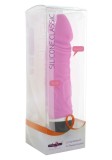 Cumpara ieftin Vibrator Realistic Silicone Classic, Roz, 20 cm, Seven Creations