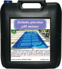 Solutie piscina pH MINUS Arca Lux, Bidon 20L foto