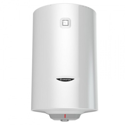 Boiler termoelectric Ariston PRO 1 R 100 VTS 1,8K, capacitate 100 l, putere 1800 W, serpentina pe partea stanga, rezervor emailat cu titan foto