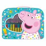 Set pentru desen in gentuta, Art Case, Peppa Pig