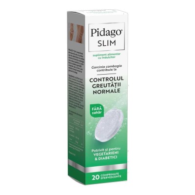 Pidago Slim 20 comprimate efervescente Fiterman foto