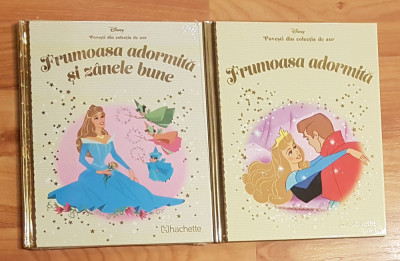 Set 2 carti Frumoasa adormita Povesti din colectia de aur Disney foto