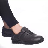 Pantofi casual herminia gri piele ecologica, 36
