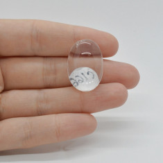 Cabochon cristal de stanca 26x18x9mm c166