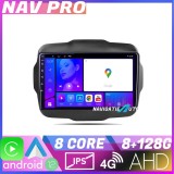 Navigatie Jeep Renegade 2015 2020 KIT 500 EDOTEC-LITE Android Ecran 720P Octa Core 8 128 Carplay CarStore Technology