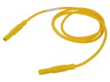 Cablu de măsurare 16A 4 mm HIRSCHMANN T&amp;M cu mufă banană