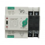 Comutator ATS 220V monofazat, separator automat de la panouri fotovoltaice la retea LRQ5-100/2P 100A Longroad