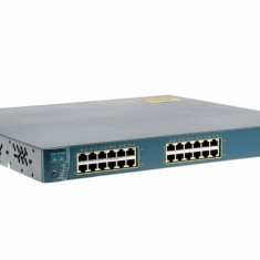 Switch Cisco 3550 Inline Power PoE 24Port 10/100 + 2GBIC - WS-C3550-24PWR-SMI