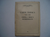 Grebla oblica modernizata GO 3 M. Carte tehnica, 1982, Alta editura