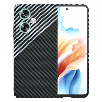 Husa pentru OnePlus Nord N30 SE / Oppo A79, Techsuit, Carbonite FiberShell, Gri foto