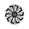 Set 4 capace roti Fox Gri-Negru R14 Compatibil Cu Mini Cooper, Autohelix MSA