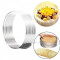Inel Feliator Blat de Tort Ajustabil Cake Ring 8.5cm 16-20cm S