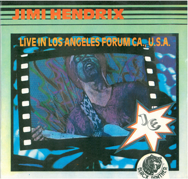 Jimi Hendrix &lrm;- Live In Los Angeles (1990 - Electrecord - LP / VG)