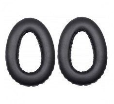 Set 2 bureti TXE pentru casti Sennheiser PXC 550 / PXC 550-II Wireless / MB 660, Over-Ear, Negru, Piele ecologica, Spuma cu memorie
