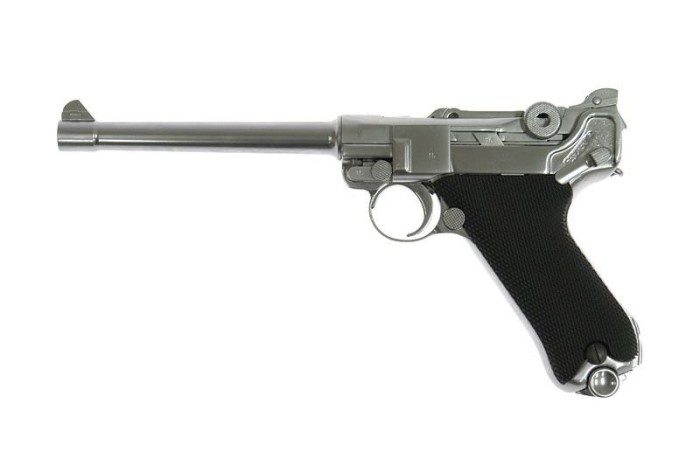 Replica pistol P08 crom gas WE