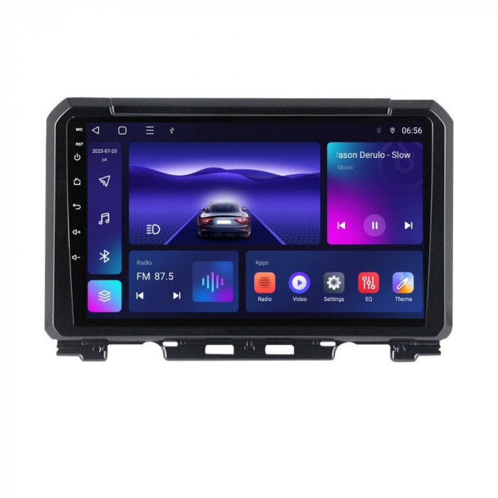 Navigatie dedicata cu Android Suzuki Jimny dupa 2018, 3GB RAM, Radio GPS Dual