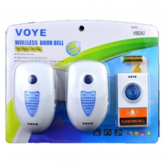 Sonerie Wireless Dubla , 220V / 150m VOYE