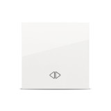 Moda Voice, intrerupator cruce 2M, alb, Elbi