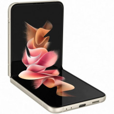 Telefon mobil Samsung Galaxy Z Flip3, 8GB RAM, 128GB, 5G, CREAM foto