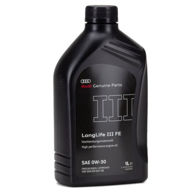 Ulei Original Audi LongLife III FE 0W-30 GS55545D2 1 litru , Aprobari VW 504.00 507.00 foto