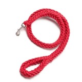 Cumpara ieftin Lesa impletita pentru caine de talie mare, grosime 25mm, 120cm, Rosu, Ropet