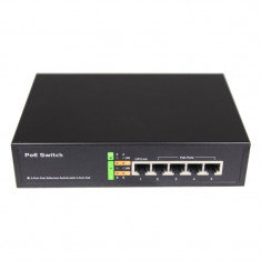 Switch POE GNV, 5 posturi, 10/100 Mbs foto