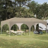 vidaXL Cort de Petrecere Pop-up Crem 575 x 288 x 245 cm 42019878