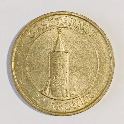 DANEMARCA 20 COROANE 2004 GASETARNET XF ( CITITI DESCRIEREA ) foto