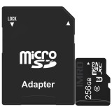Card Memorie microSDXC Imro, 256Gb, Clasa 10 / UHS-1 U3, Cu Adaptor