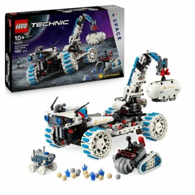 Set de Construcție Lego 42211 Lunar Outpost Moon Rover Space Vehicle 1082 Piese foto