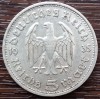(A626) MONEDA DIN ARGINT GERMANIA - 5 MARK 1935, LIT. D, PAUL VON HINDENBURG, Europa