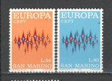 San Marino.1972 EUROPA SE.422, Nestampilat