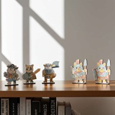 Figurine din lemn pentru pictat