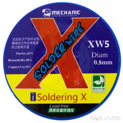 Consumabile Mechanic i Soldering XW, Low Temperature, 0.5 mm for iPhone X, XS, XR, Xs MAX foto