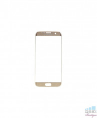 Geam Sticla Samsung Galaxy S7 edge G935 Gold foto