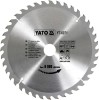 Disc fierastrau wolfram pentru lemn 250 mm x 40T YATO