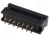Conector IDC, 14 pini, pas pini 2.54mm, ADAM TECH - FTR-14-SG
