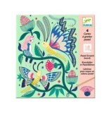 Cumpara ieftin Joc creativ de razuit Djeco - Flori in gradina