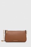 MICHAEL Michael Kors poseta de piele culoarea maro