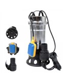 Pompa pentru apa murdara cu plutitor fara tocator, DDT, Inox, SWP2550F, 2550 W, 25 mc/h